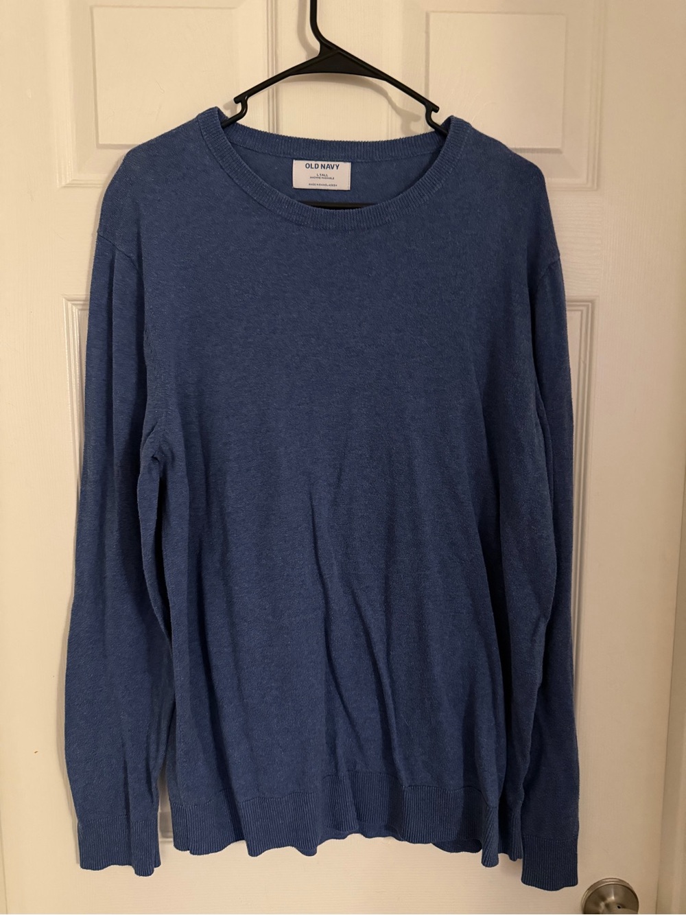 Old Navy Men's Dusty Blue Crewneck Sweater